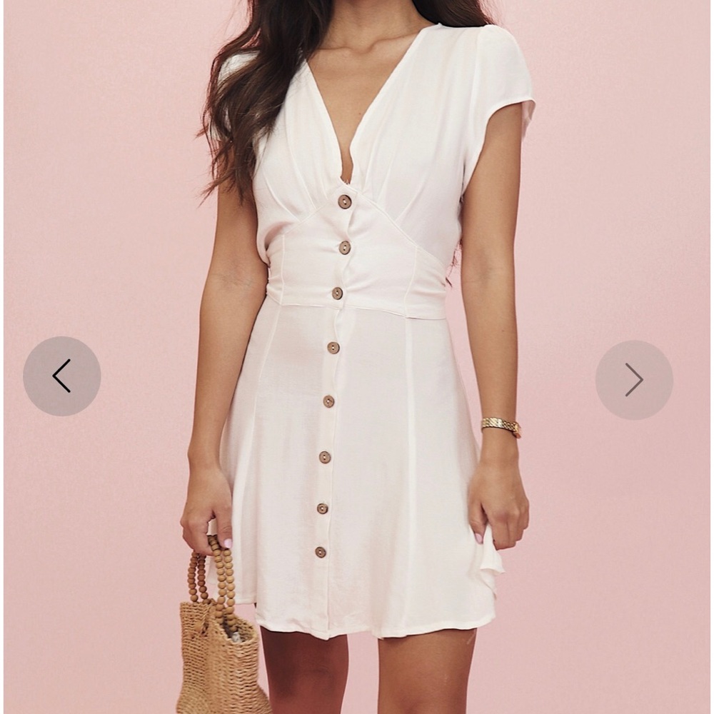 White Summer Lolita Dress Crybaby